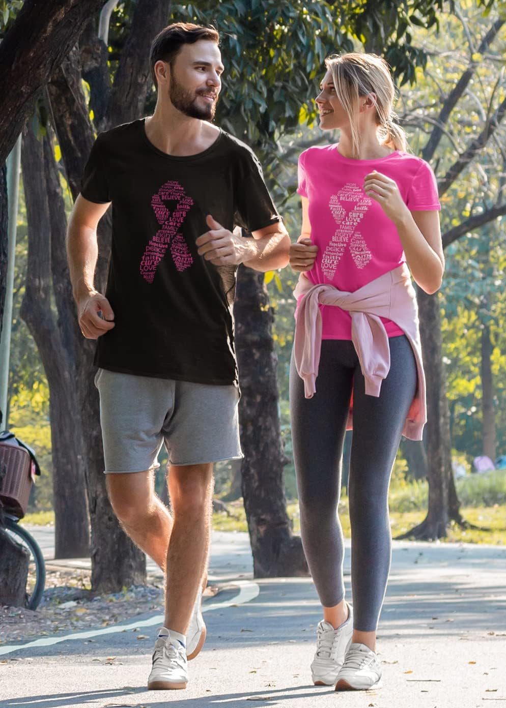 Breast Cancer Awareness Pink Ribbon T-Shirt for Men Breast Cancer Shirts
